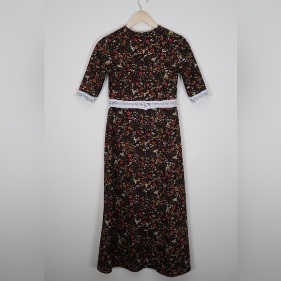 70’s Handmade Floral Dress - Picture 3 of 4